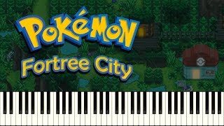 Fortree City from Pokemon RubySapphireEmerald  Piano Tutorial [upl. by Eatnoed100]