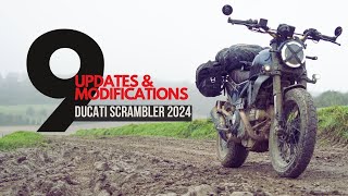 What upgrades and mods I got for Ducati Scrambler 2024 [upl. by Zavala]