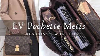 Louis Vuitton Pochette Metis Review 2021  Pros Cons WIMB  Do I Recommend [upl. by Omar]