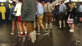 Oktoberfest 2016 Münchner Oktoberfest 2016  Wiesn 2016 Teufelsrad München [upl. by Nylirahs]