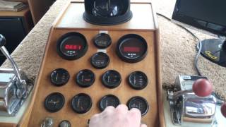 Tollycraft 48 brief look and engine start [upl. by Allehs]