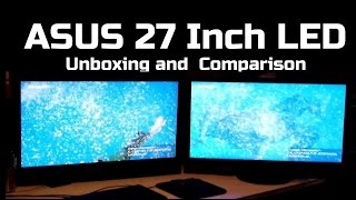 Asus VE278 27 inch LED Monitor Unboxing and Review [upl. by Ayvid]