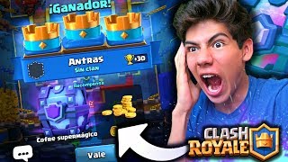 ¡Me REGALAN los 3 MEJORES COFRES de Clash Royale  ANTRAX ☣ [upl. by Aidole]