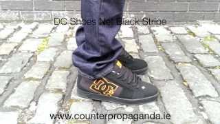 Counter Propaganda  DC Shoes Net Black Stripe [upl. by Madlen]