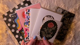 ASMR Stationery Haul Soft Spoken 💌 [upl. by Keemahs267]