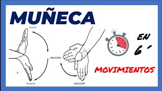 🥇 MOVIMIENTOS articulares DE LA MUÑECA suuuper FÁCIL  Biomecánica  Anatomía Radiocarpiana [upl. by Winters]