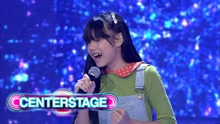 Jazzy Pedreno shines brightly with Bituing Walang Ningning  Centerstage [upl. by Esorrebma]