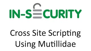 Cross Site Scripting Using Mutillidae [upl. by Bern120]