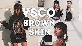 Cara Edit Kulit Kecoklatan ala Selebgram di VSCO  Tutorial [upl. by Gonzales]