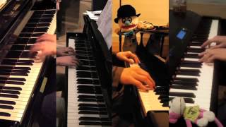 「Jojos Bizarre Adventure」Played on 4 pianos【4DPIANO】 [upl. by Delcine895]