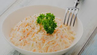 How To Make Coleslaw  Jamaican Homemade Coleslaw Recipe  C R C Style Coleslaw [upl. by Ardath]