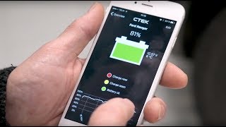 CTEK BATTERY SENSE  BATTERY HEALTH MONITOR APP [upl. by Petra475]