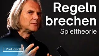 Brechen Sie die Regeln Spieltheorie Prof Dr Christian Rieck [upl. by Tawney610]