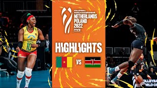 🇨🇲 CMR vs 🇰🇪 KEN  Highlights Phase 1  Womens World Championship 2022 [upl. by Nitsirk]