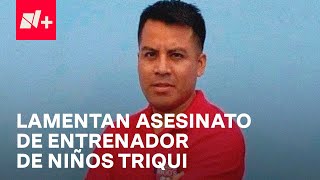 Dan el Último Adiós al Entrenador de Básquetbol de Niños Triquis en Oaxaca [upl. by Eiliab]