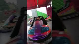 Rahim driving bumping car funfair ride short [upl. by Acinemod]