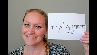 Video 1140 Idiom nummer 104 Fryd og gammen [upl. by Kreager]