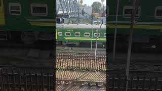 Green Line Express Departure Rawalpindi Railway station viral [upl. by Warfourd129]