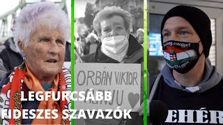 LEGFURCSÁBB FIDESZES SZAVAZÓK [upl. by Aisekal]