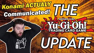 The YuGiOh Update Konami ACTUALLY Communicated [upl. by Sumaes]