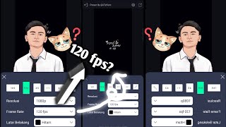 Tutorial cara unlock 120 fps di alight motion [upl. by Clawson]