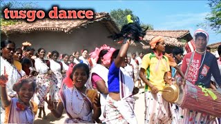 tusgo parab song dance mahuadanr  nawakhani festival Kurukh dance mahuadanr  adivasi tusgo dance [upl. by Ynaffik575]