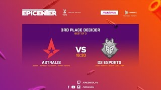 Astralis vs G2  map2 demirage  EPICENTER 2017  3RD PLACE DECIDER [upl. by Eerb]