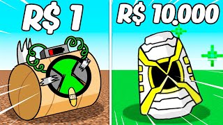 OMNITRIX do Ben 10 de R1 VS R10000 no Minecraft [upl. by Lundin142]