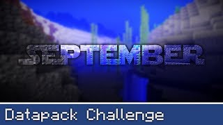 Minecraft Datapack Challenge  September 2018 English [upl. by Eibur104]