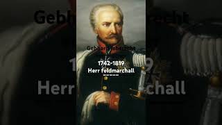 Gebhard leberecht von blücher 17421819 [upl. by Trudey]