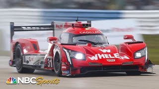 IMSA 12 Hours of Sebring  EXTENDED HIGHLIGHTS  31619  Motorsports on NBC [upl. by Heidt552]