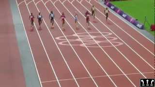 London Olympics Womens 400 2012 Summer Final Sanya Richards Ross [upl. by Underwood111]