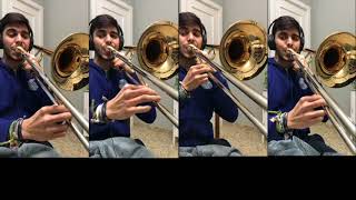 Veixilla Regis  A Bruckner Trombone Agustin Orozco [upl. by Huntlee]