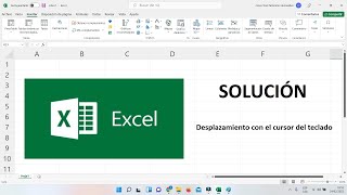 FLECHAS DE DESPLAZAMIENTO NO FUNCIONAN EN EXCEL [upl. by Etteuqal372]