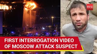 Russian State News Releases Full Interrogation Video of Moscow Terrorist Attack Suspect  Watch [upl. by Melia]