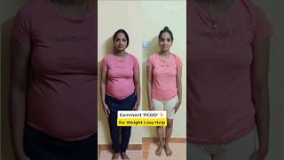 12 kgs Belly Fat loss in 3 Months PCOD case [upl. by Aicenek]