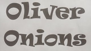 OLIVER ONIONS  JUST A GOOD BOY [upl. by Alihet8]