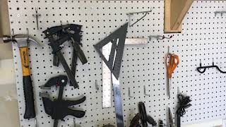 Make Your Own Pegboard Spacers For Free DIY [upl. by Suelo]