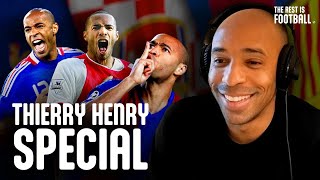 Thierry Henry on Lionel Messi THAT Pires penalty and Artetas Arsenal  Exclusive Interview [upl. by Haroun]