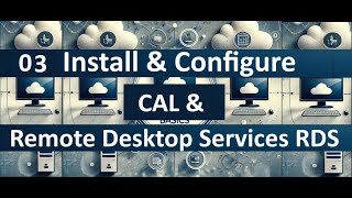 03 How to Install and Configure Remote Desktop Services CAL Server 2022 CAL rds rdp microsoft [upl. by Ronel2]