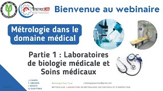 WEBINAIRE METROLOGIE MEDICALE [upl. by Hackett431]