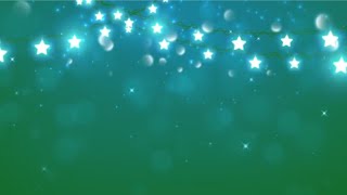 Green screen star effect background  Blue stars light green screen video [upl. by Aisirtap]