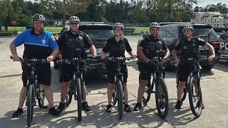 Terrebonne Parish Sheriffs Office unveils first bike patrol [upl. by Aissak]