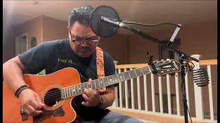 Pink Floyd  Wish You Were Here cover pinkfloyd epiphone Masterbilt DR500MCE [upl. by Annaeirb78]