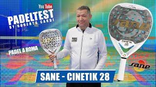 Recensione Sane Cinetik 28 Padel Test by Roberto Cardi [upl. by Abihsat]