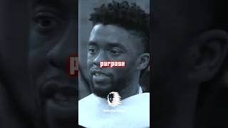 Purpose Chadwick Bosemans powerful speech RIP motivation chadwickboseman purpose begreat [upl. by Einwat]