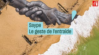 Saype le geste de lentraide • RFI [upl. by Baalbeer]