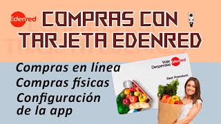 Configuración de la tarjeta EdenRed  Compras en línea [upl. by Eiralam]