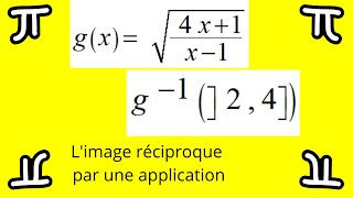 Limage réciproque dun ensemble par une application [upl. by Howlan]