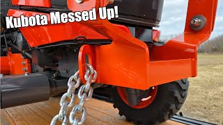 The One Part Kubota Forgot About JU Fabworks Tie Down Points Installation [upl. by Radmilla]